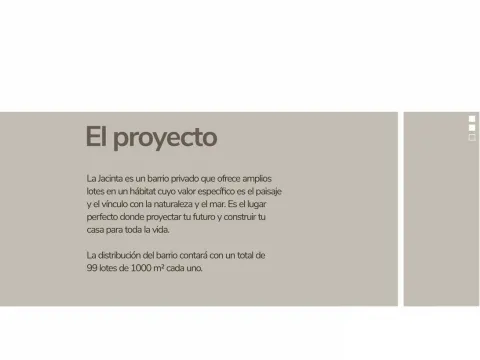Lotes en venta - La Jacinta Punta Ballena — foto 3