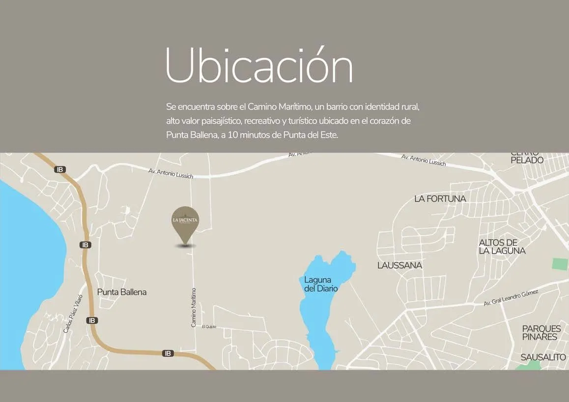 Lotes en venta - La Jacinta Punta Ballena — foto 17