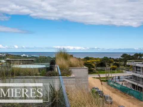 Venta Penthouse de 1 dorm c/vista mar en Jose Ignacio