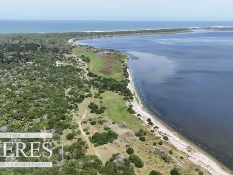 Lote en venta 1era linea Laguna garzon, El Caracol — foto 3