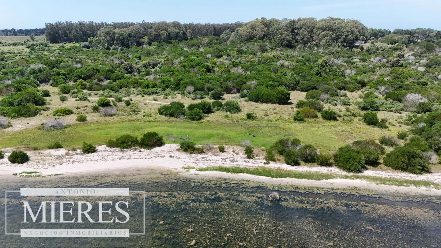 Lote en venta 1era linea Laguna garzon, El Caracol — foto 5