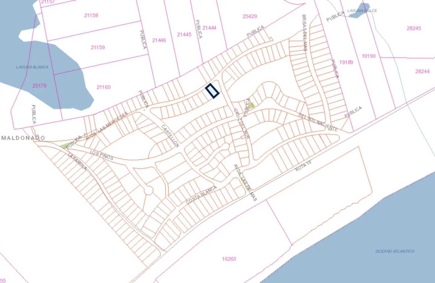 Lote en venta de 1120m2 en Arenas de Jose Ignacio — foto 1