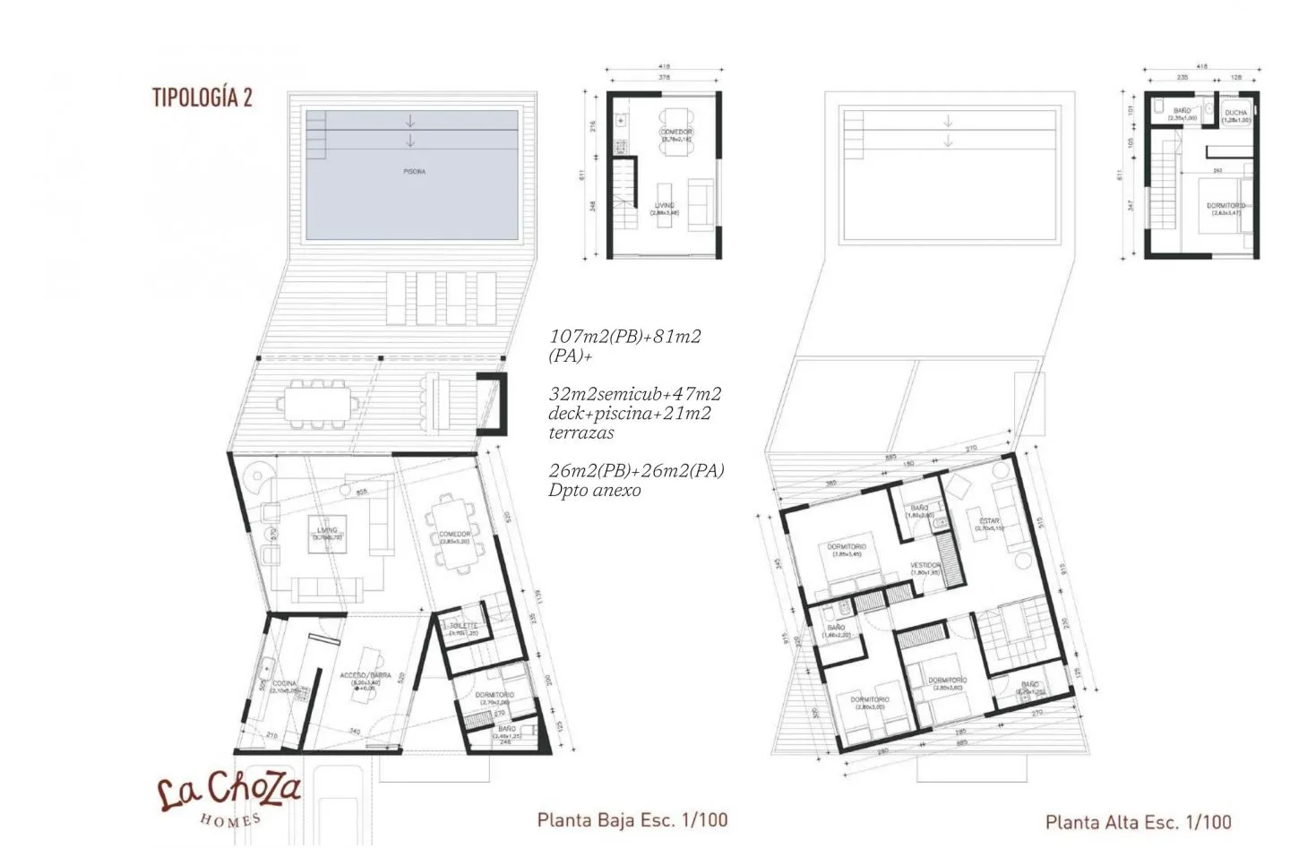 Casas de 200m2 en venta en pozo c/piscina en Arenas de JI — foto 8