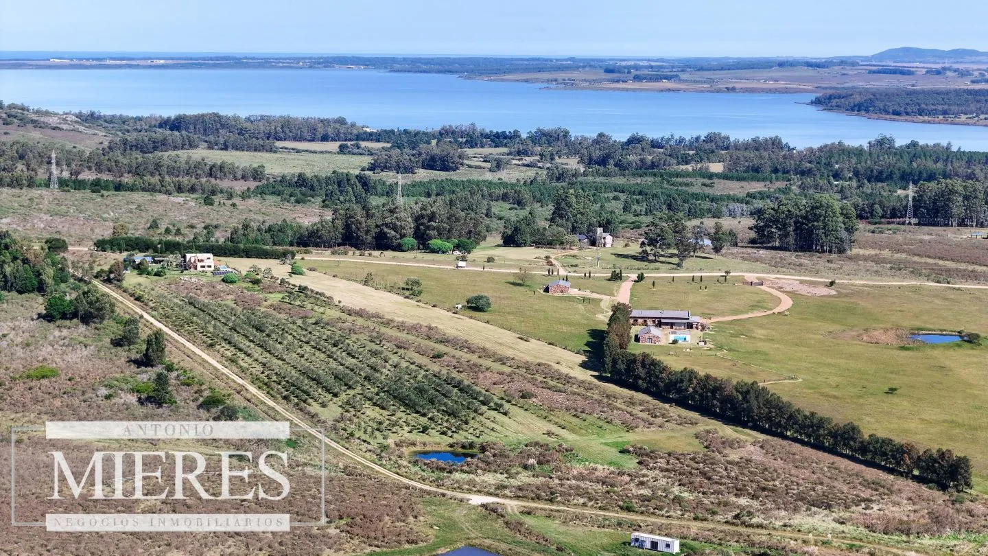 Chacra en venta de 5 ha con casa y vista a laguna del Sauce — foto 2