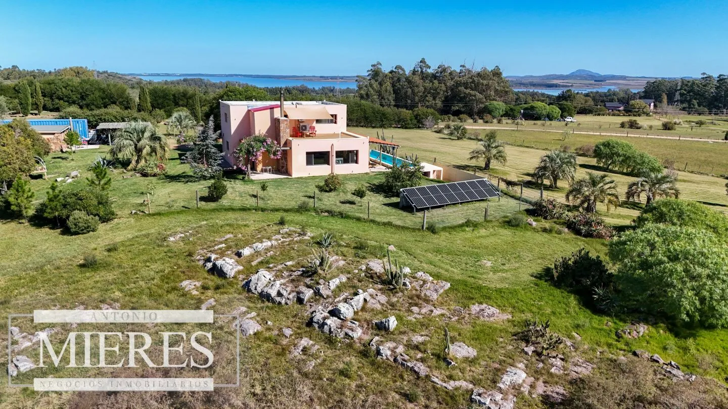 Chacra en venta de 5 ha con casa y vista a laguna del Sauce — foto 3