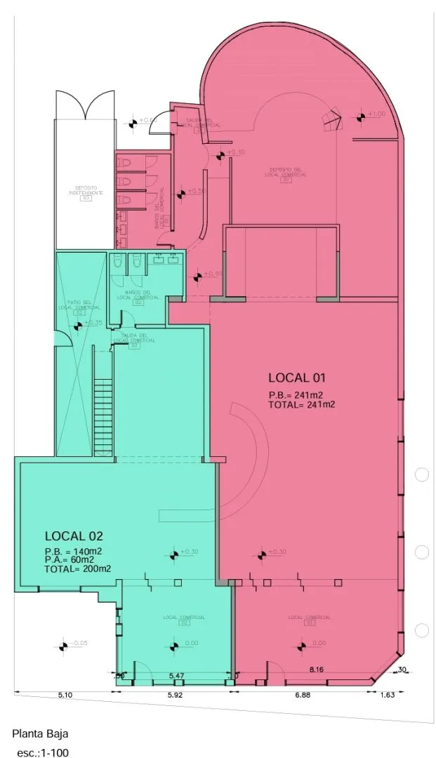 VENTA LOCAL COMERCIAL C/1072 M2 TERRENO - SOBRE R-10 LA BARR — foto 27