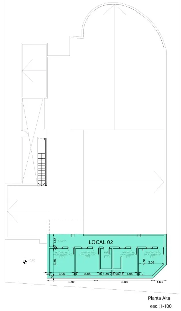 VENTA LOCAL COMERCIAL C/1072 M2 TERRENO - SOBRE R-10 LA BARR — foto 28