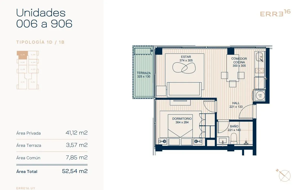 Apartamento en Venta 1 dormitorio -Punta Del Este — foto 11