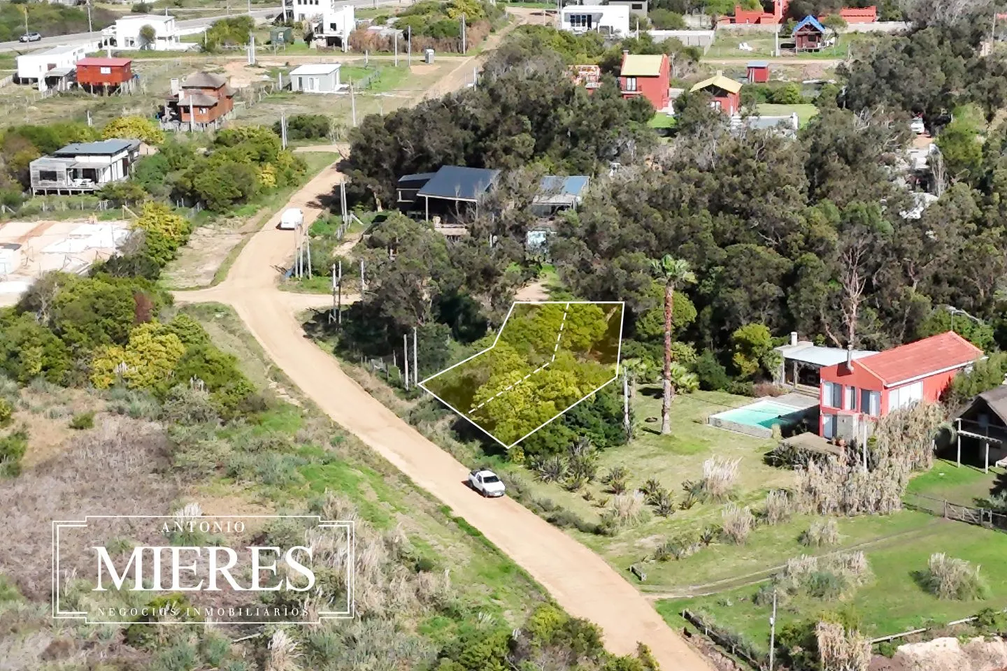 Venta 2 lotes (total 585m2) en Sta Monica, frente a laguna — foto 5